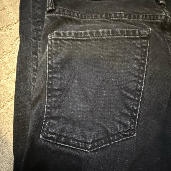 MOTHER Black Ankle Jeans - Picture 7 of 13